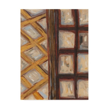 Karen Deans 'Textured Windows I' Canvas Art,35x47